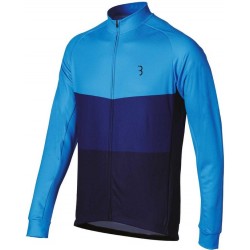 BBB Cycling BBW-381 - Fietsshirt Keirin - Lange mouwen - Heren - Maat L - blauw