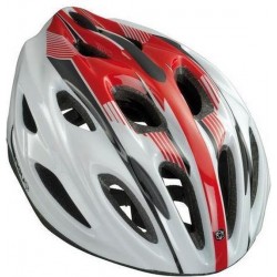 AGU Racehelm Cropani - Wit/Rood