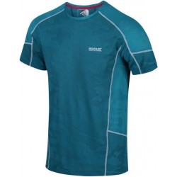 Regatta Sportshirt Camito Active Heren Polyester Hemelsblauw Mt 3xl