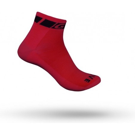 GripGrab Classic Low Cut Fietssokken - Rood - Maat L - (44-47)