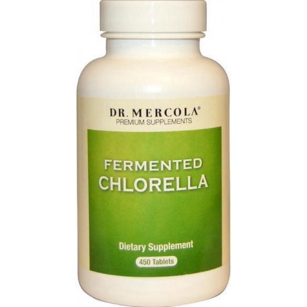 Gefermenteerde Chlorella (450 tabletten) - Dr Mercola