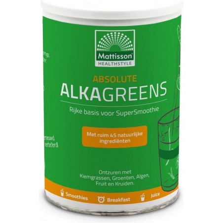 Mattisson / Alkagreens Supersmoothie Poeder Absolute – 300 gram