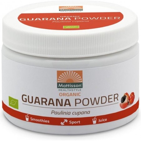 Mattisson Guarana poeder - 125 gram - Maaltijdvervanger