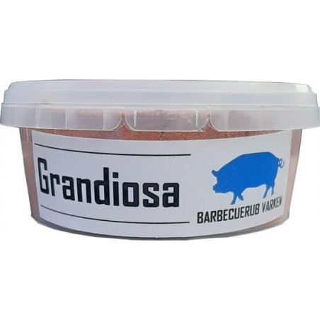 Grandiosa - BBQ rub - varken - 200 gram - bbq kruiden - dry rub