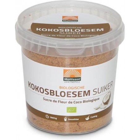 Mattisson kokosbl.suiker bio 450 gr