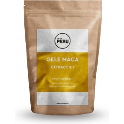 Maca Extract (geel) | 5x sterker dan standaard Maca | 100% natuurlijk uit Peru