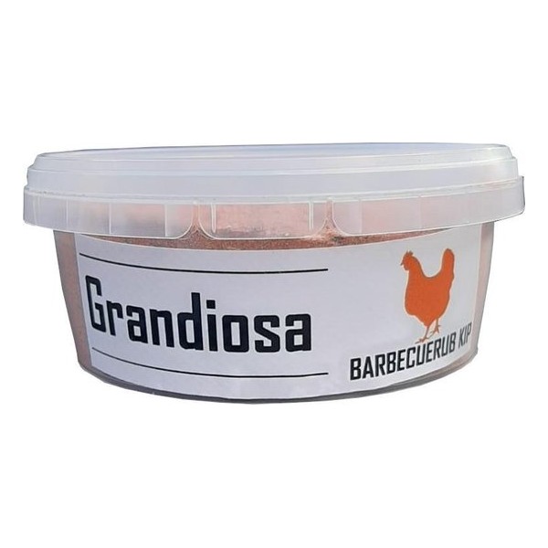 Grandiosa - BBQ rub - kip - 200 gram - bbq kruiden - dry rub