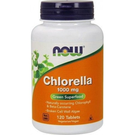 Chlorella 1000mg Now Foods 120tabl