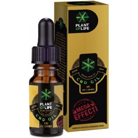 Plant Of Life CBD Hennep Olie 6% - 10ml – Verlichting bij chronische pijnklachten!