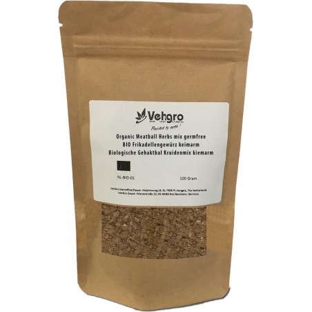 Gehaktbal Kruidenmix kiemarm Biologisch 1 kg