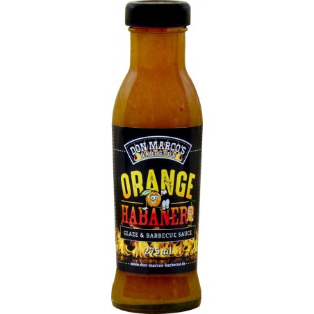 Don Marco’s Orange Habanero - Glaze & BBQ saus – 275 ml